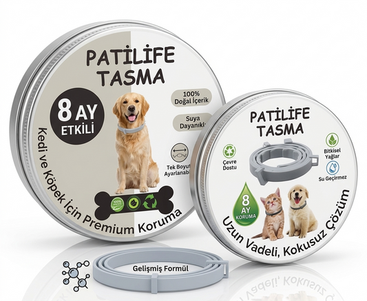 PatiLifeShop 8 Ay Etkili Parazit Tasması